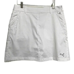 Puma 4 white tennis skort pickle ball Resort wear‎ Preppy